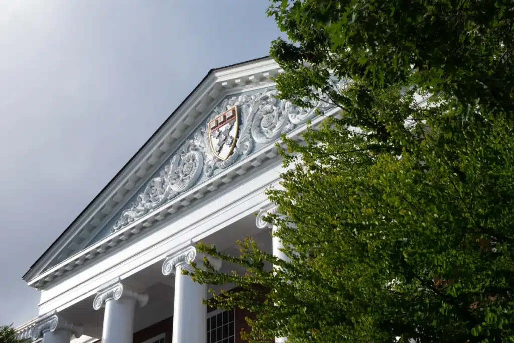 Photo of a building on Harvard University's campus