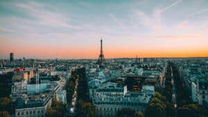 A photo of Paris