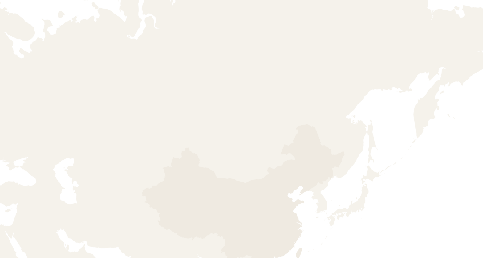 A map of Asia with Greater China highlighted